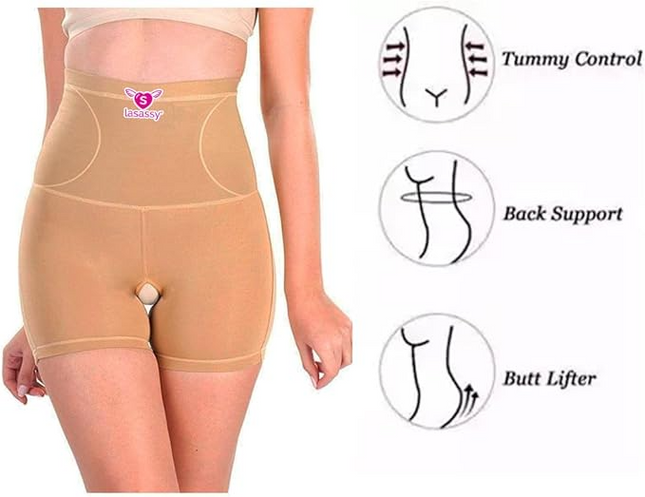 High Waist Tummy Control Shaper Shorts – Body Slimming Panty for Women