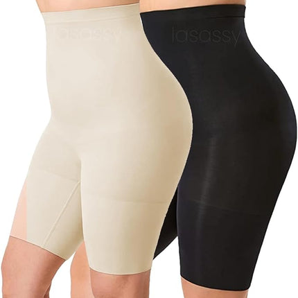 High Waist Body Shaper Shorts – Tummy Control Slim Fit Shapewear for Women