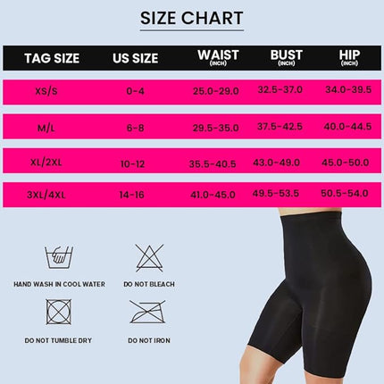 High Waist Body Shaper Shorts – Tummy Control Slim Fit Shapewear for Women