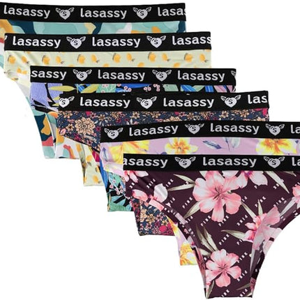 Women’s Seamless Blend Bikini Panties 5 Pcs Set - Comfortable & Stylish Set (Multicolour)