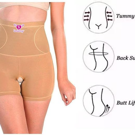 High Waist Tummy Control Shaper Shorts – Body Slimming Panty for Women