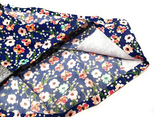 3 Pcs Set Women’s Strips Printed Bikini Panties – Soft, Stretchy, Multicolor, Elastic Waistband