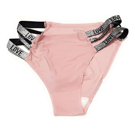 3 Pcs Set Women’s High Waist Cotton Blend Panties - Soft & Stretchy Comfort (Multicolour)