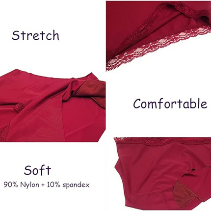 Women's Panties 5 PCs Set – Soft, Stretch & Comfortable Everyday Underwear (Multicolor)