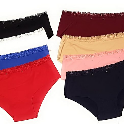 Women's Panties 5 PCs Set – Soft, Stretch & Comfortable Everyday Underwear (Multicolor)