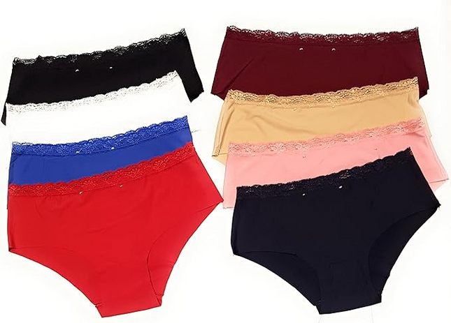 Women's Panties 5 PCs Set – Soft, Stretch & Comfortable Everyday Underwear (Multicolor)