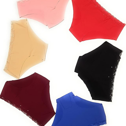 Women's Panties 5 PCs Set – Soft, Stretch & Comfortable Everyday Underwear (Multicolor)